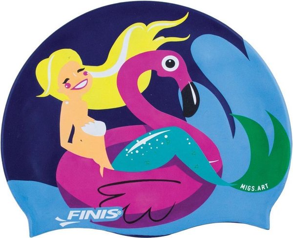 Finis Mermaid Silikon-Kappe in Meerjungfrauen-Stil